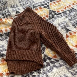 Universal Thread Rich Brown Knit Sweater